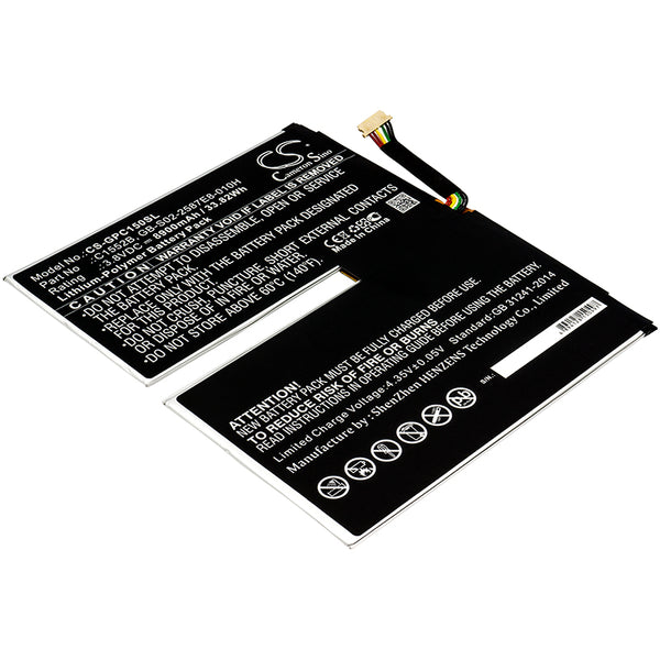 Google C1502W,C1552B,Pixel C; P/N:C1552B,GB-S02-2587E8-010H Battery