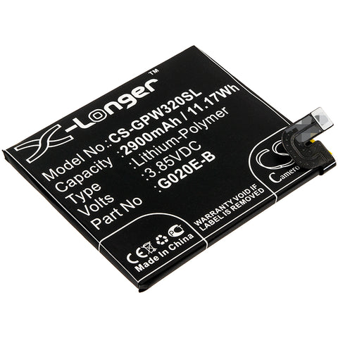Google G020E,G020F,G020G,G020H,Pixel3A; P/N:G020E-B Battery