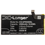 New 2500mAh Battery for Google G020M,Pixel 4; P/N:G020I-B