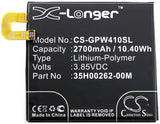 Battery for Google Pixel,  B2PW4100,  Nexus S1
