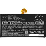 New Replacement 5500mAh Battery for HP Pro tablet 608,Pro Tablet 608 G1,Pro Tablet 608 G1 (H9X44EA),Pro Tablet 608 G1 (H9X45EA),Pro Tablet 608 G1 (H9X64EA),Pro Tablet 608 G1 (H9X68EA); P/N:799499-2C1