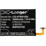 New 2600mAh Battery for HTC B810X,Butterfly 2,HTL23; P/N:35H00223-00M,B0PAG100,BOPAG100