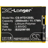 New 2900mAh Battery for HTC Breeze Plus,Desire 12 +,Desire 12 Plus,U12; P/N:B2Q5W100