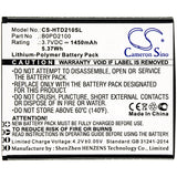 New 1450mAh Battery for HTC D210h,Desire 210,Desire 210 Dual Sim; P/N:B0PD2100