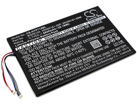 HTC Jetstream, Puccini, P715a, Jetstream 10.1, PG09410