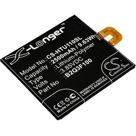HTC Ocean Life,U11 Life,U11 Life Global LTE-A; P/N:35H00274-0M1,B2Q3F100 Battery
