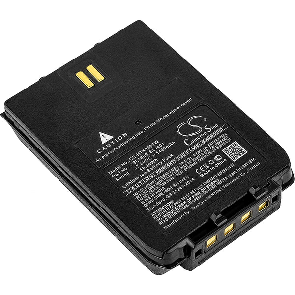 HYT X1e,X1p; P/N:BL1401,BL1809 Battery