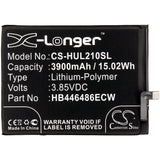 New 3900mAh Battery for Huawei  P Smart Pro 2019,P Smart Z,STK-L21,STK-LX1,Y9s 2019; P/N: HB446486ECW