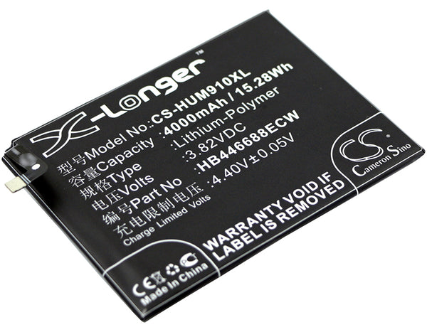 Huawei Ascend Mate 9 Pro,LON-AL00,LON-L29,Mate 9 Porsche Design,Mate 9 Porsche Design Dual SIM,Mate 9 Pro Dual SIM; P/N:HB446688ECW Battery