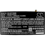 New 4300mAh Battery for Huawei HZ-W19,MateBook; P/N:HB25B7N4EBC