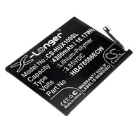 Huawei Honor X10,Honor X10 5G,TEL-AN00,TEL-AN00a,TEL-TN00; P/N:HB476586ECW Battery