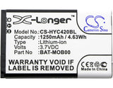 Battery for Honeywell Captuvo SL22,  Captuvo SL42,  Captuvo SL22 Sled