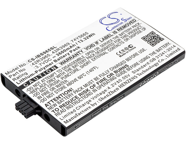 IBM 45906,571F,572F,5739,5778,5781,5782,5799,5800,590,5908,iSeries,pSeries,xSeries; P/N:42R3965,42R3969,74Y5665 Battery