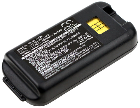 Intermec CK3,CK3A,CK3C,CK3C1,CK3N,CK3N1,CK3R,CK3X; P/N:318-033-001,318-034-001,AB17,AB18 Battery