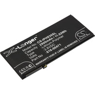 Apple A1984,A2105,A2106,A2108,iPhone 11.8,iPhone XR; P/N:616-00468,616-00471 Battery