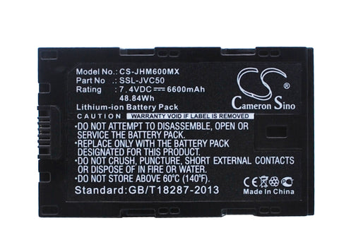JVC GY-HMQ10, GY-HM600E, GY-HM600EC, GY-HMQ10E, GY-HM650EC, GY-HM600, GY-HM650, GY-LS300CHE, GY-HM200