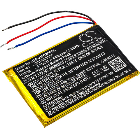 JBL Clip 2,Clip 2 AN,CLIP2BLKAM,CS056US,P04405201; P/N:GSP383555 Battery