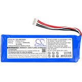 New 6000mAh Battery for JBL 2017DJ1714,APJBLPUESE3,Pulse 3; P/N:P5542100-P