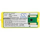 New 700mAh Battery for JAY A003 HAS,Modular Industrial Radio Remot,Remote UDE; P/N:UDB2