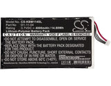 New 4000mAh Battery for Kobo K080-KDN-B,Vox; P/N:D1-11-04