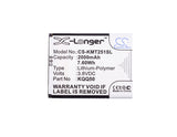 Battery for KAZAM Thunder2 5.0,  TH25014-0