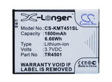 Battery for KAZAM Trooper 451,  Trooper 451 Dual SIM