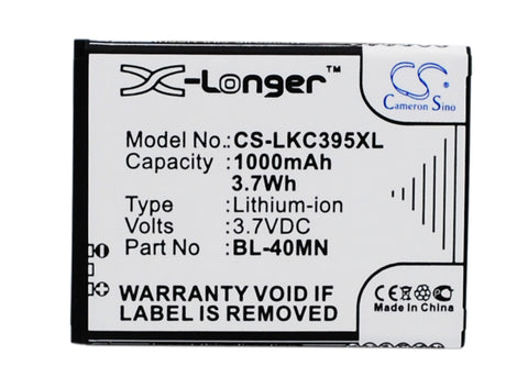 LG Xpression C395, Xpression C395C, C395C, C395