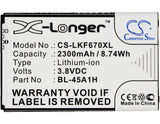 3350 mAh Battery for LG K10,  K420N,  K10 4G LTE
