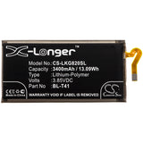 New 3400mAh Battery for LG G8 ThinQ,G820N,G820UM,LMG820QM7,LM-G820TM,LMG820TMB,LMG820UM0,LMG820UM1,LMG820UMB,LM-G820V,LMV405EB,LMV405EBW,V40,V40 ThinQ,V40 ThinQ VZW LTE-A,V405QA7,V405TAB,V405UA