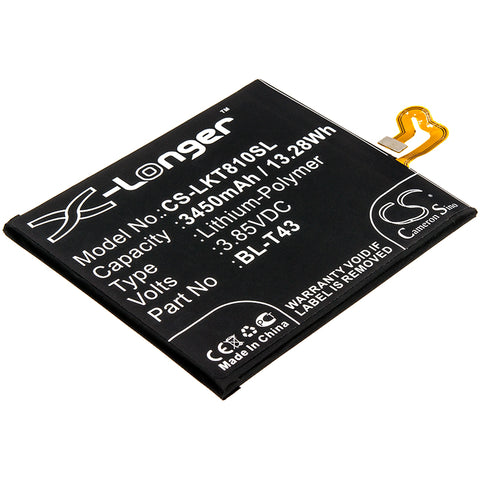 LG  G810,G8S ThinQ,G8S ThinQ Global,LMG810EA,LMG810EAW,LM-G810EAW; P/N: BL-T43,EAC64518901 Battery
