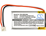 New 220mAh Battery for Logitech GProWireless,G304,G502,G703Lightspeed,MXVertical,UE310,UE3500,UE4500; P/N:533-000069,533-000151,AHB521630