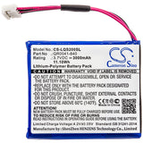 New 3000mAh Battery for Qolsys IQ Panel 2; P/N:QR0041-840,SP584646-1S2P