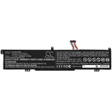 New Replacement 3900mAh Battery for Lenovo IdeaPad L340 SP/B,IdeaPad L340-15IRH,IdeaPad L340-17IRH; P/N:5B10T04975,5B10W67350,L18M3PF1,SB10W67407