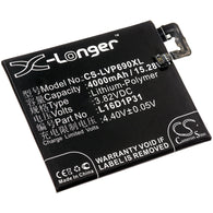 Lenovo PB2-690N,Phab 2 Pro,Phab2 Pro; P/N:L16D1P31 Battery