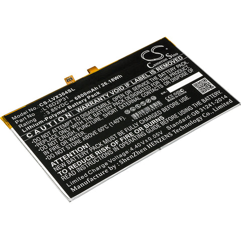 Lenovo Tab410,Tab410.1,TAB410-ZA2J0030SE,TB-X304F,TB-X304F/L,TB-X304F/N,TB-X304F-ZA2J0030SE,TB-X304L; P/N:L16D2P31 Battery