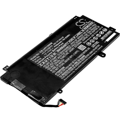 Lenovo 20DQ001KUS,ThinkPad Yoga 15; P/N:00HW008,00HW009,00HW014,4ICP6/58/92,SB10F46446,SB10F46452 Battery