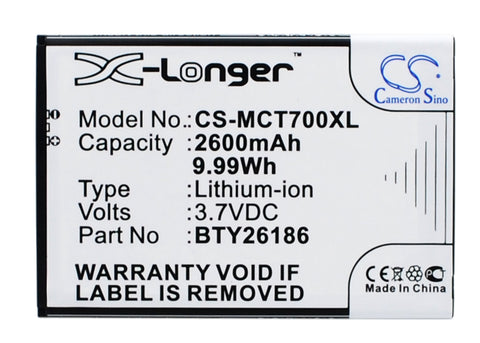 Mobistel Cynus T7, MT-600S, MT-600W
