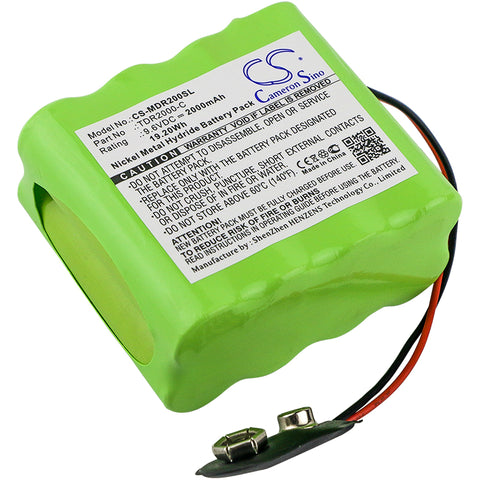  Equipment Battery for Megger TDR2000/2R echometer, Time Domain reflectometer Megg (2000mAh)