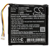 New 700mAh Battery for Magellan  Cyclo 100,Cyclo100; P/N: ER-009311,UF553436G