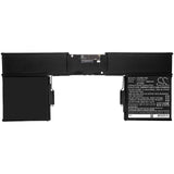 New Replacement 8000mAh Battery for Microsoft Surface Book 1785; P/N:G3HTA001H