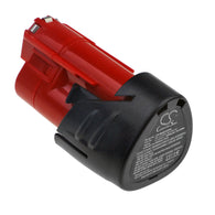 Milwaukee Power Tools C12,M12; P/N:48112402,48-11-2402,48112412,48-11-2412,48112440,48-11-2440,4932352664,4932430065,M12 B3 XC,M12 B4 XC Battery