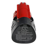 New 2000mAh Battery for Milwaukee C12 FM,C12 HZ,C12 HZ-0,C12 HZ-202C,C12 JSR,C12 JSR-0,C12 LTGE,C12 MT,C12 MT-0,C12 MT-202B,C12 MT-402B,C12 PC,C12 PC-0,C12 PN,C12 PN-0,C12 PPC,C12 PPC-0,C12 PXP