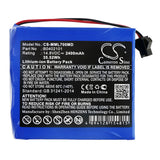 New 2400mAh Battery for Million ML1100,ML700; P/N:B0402101