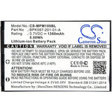 New 1350mAh Battery for Zebra BPK087-201-01-A