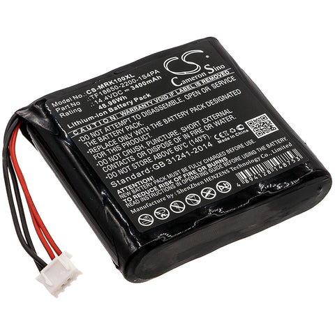 Marshall Kilburn; P/N:TF18650-2200-1S4PA Battery