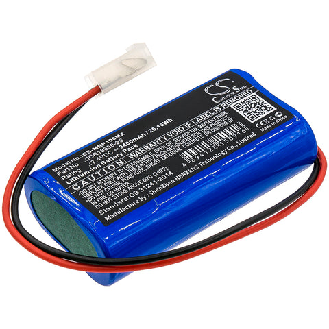 Mindray  SP1,SP1 Syringe Pump; P/N: ICR18650-2S Battery