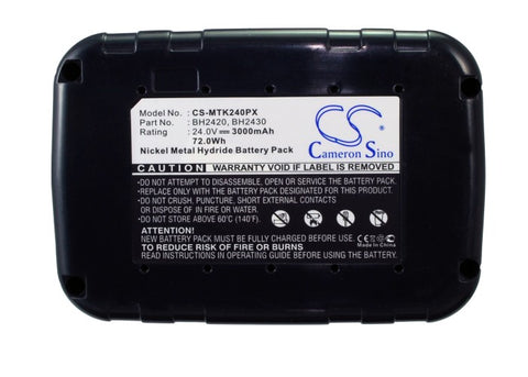 Makita BML240, BMR100, BSS730, BSS730SHK, TW200D, TW200DRA, BDF460, BDF460SF, BDF460SH, BDF460SHE, BDF460SJE, BDF460WA