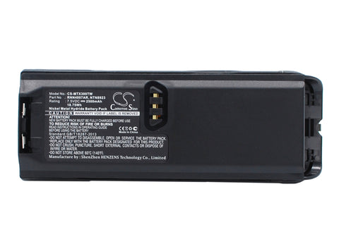 Motorola XTS3000, XTS3500, XTS5000, Tetra MTP200, Tetra MTP300, NTN8293, NTN8294, XTS4250