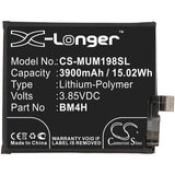 New 3900mAh Battery for Xiaomi 9 Pro 5G,M1908F1XE; P/N:BM4H