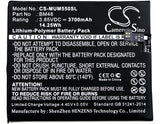 New 3700mAh Battery for Xiaomi 2015211,Note 2 Standard; P/N:BM48